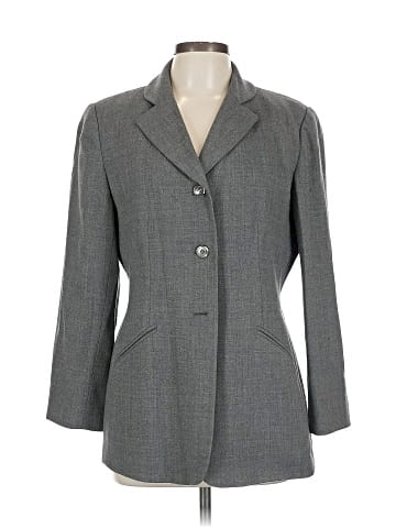 Kasper A.S.L. Wool Blazer (view 1)