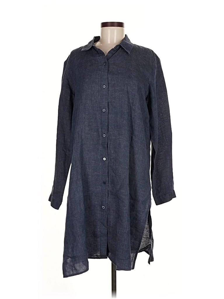 Click to view more detailed imagery on our partner's website Pre-owned Eileen Fisher Casual Dress In Gray
