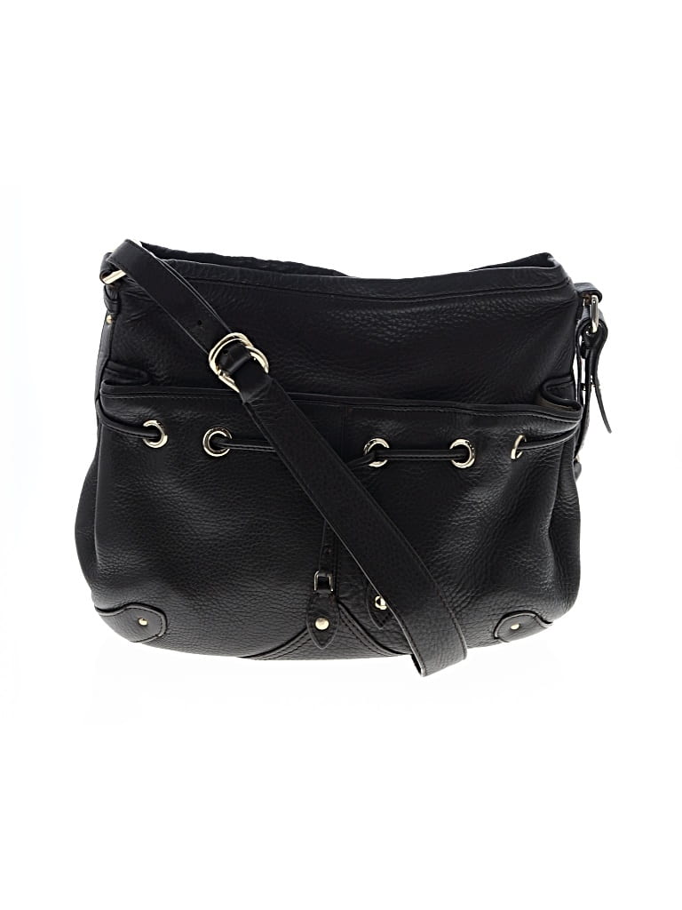 Pre-owned Cole Haan Leather Shoulder Bag In Brown