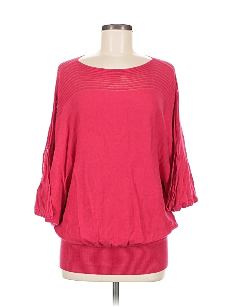 Pre-owned Max Studio Poncho In Pink