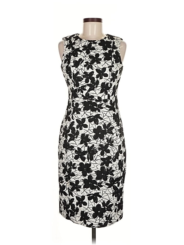 Pre-owned Calvin Klein Cocktail Dress In Black