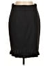 Rebecca Taylor Solid Black Wool Skirt Size 8 - photo 2