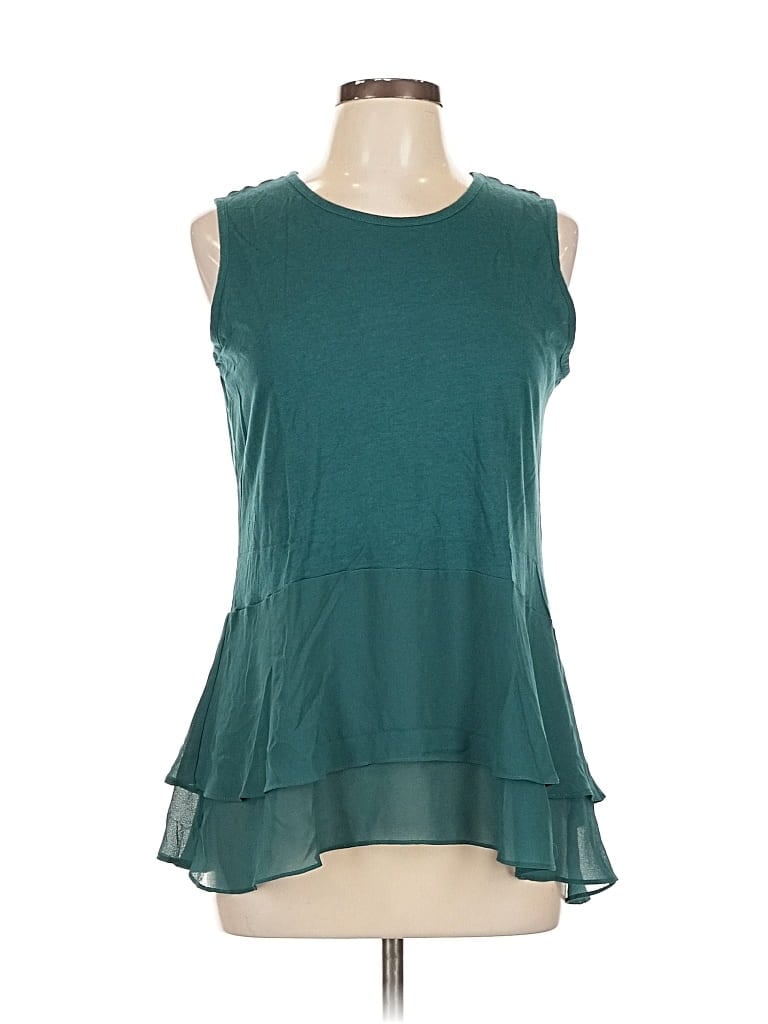 Pre-owned Michael Michael Kors Sleeveless Blouse In Blue