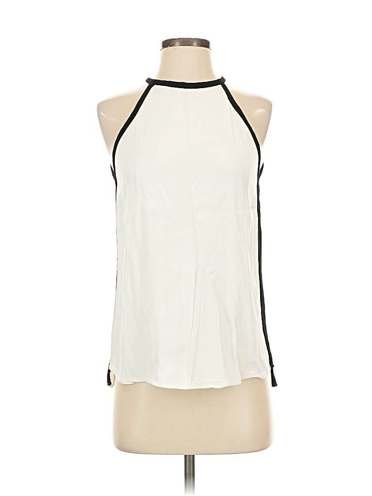 Click to view more detailed imagery on our partner's website Pre-owned Zara Sleeveless Blouse In White