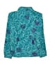 Columbia 100% Polyester Paisley Teal Blue Track Jacket Size 14 - 16 - photo 2