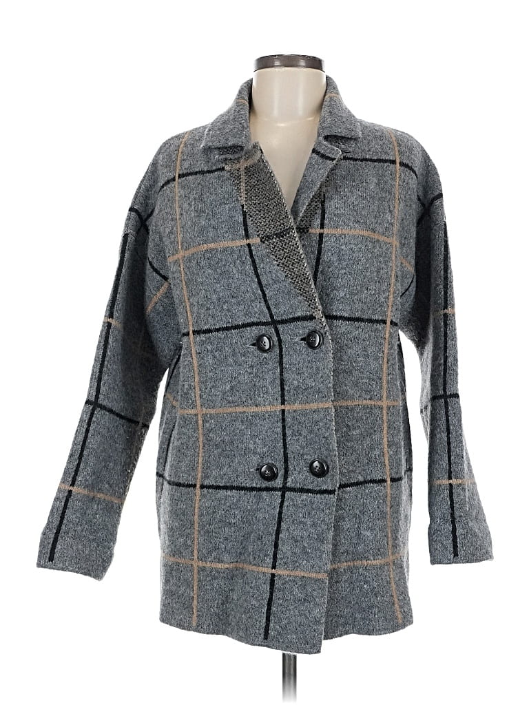 Pre-owned Kontatto Cardigan Sweater In Gray