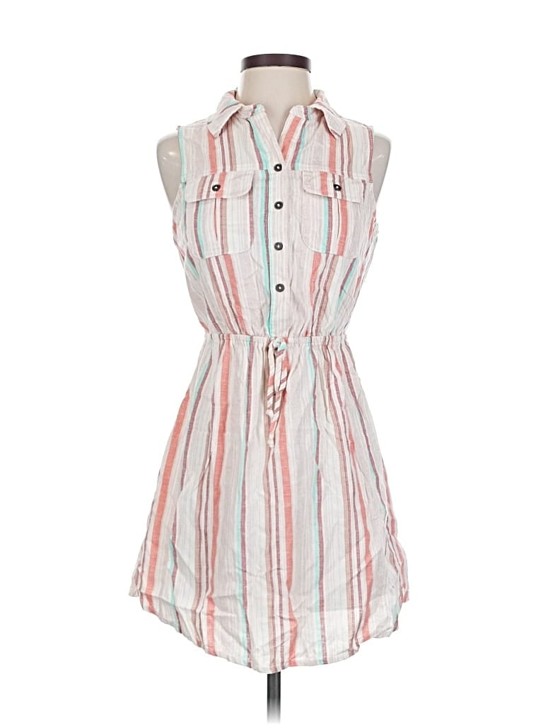 Pre-owned Bebop Casual Dress In White