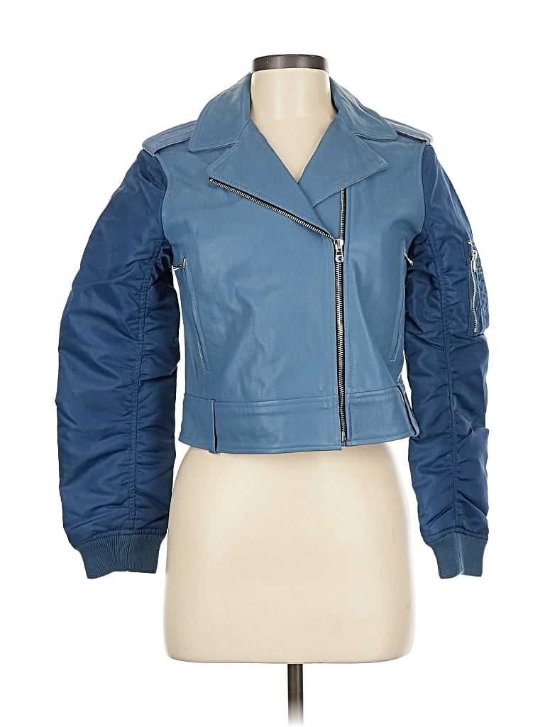Sandro Jacket In Blue