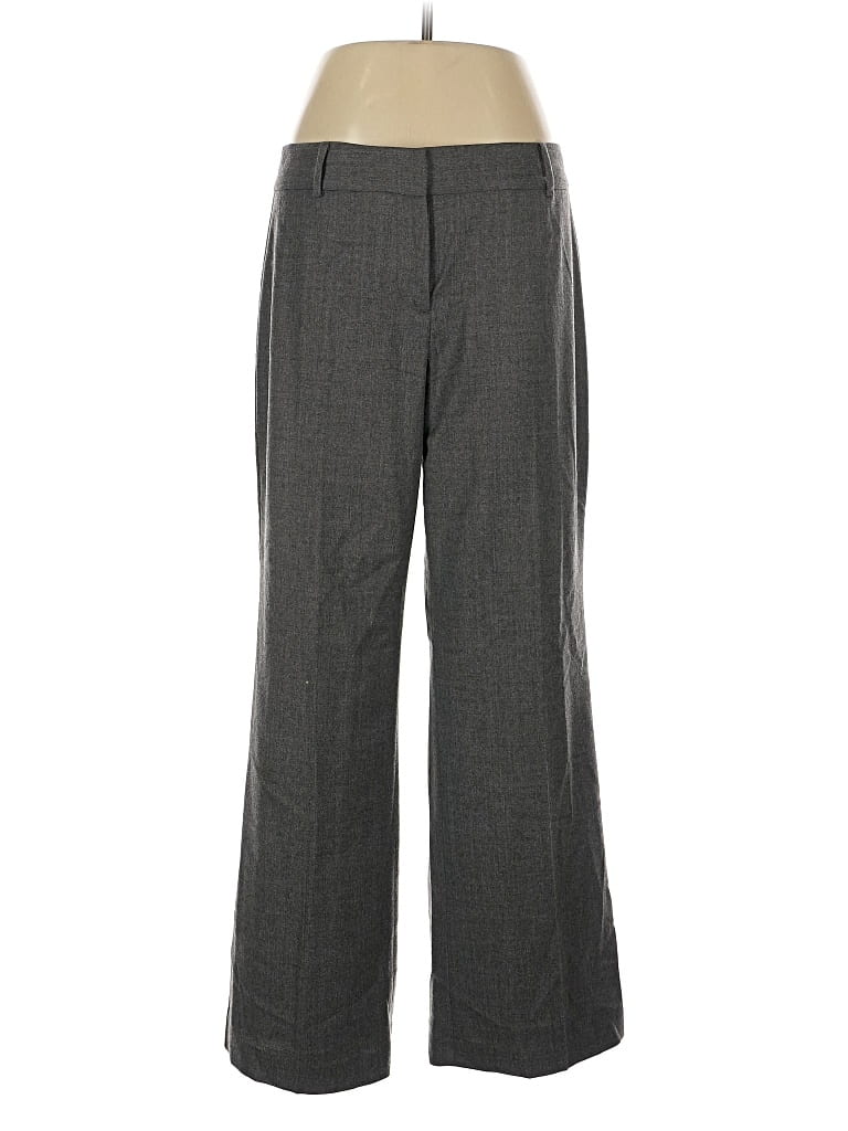 Pre-owned Talbots Wool Pants In Gray