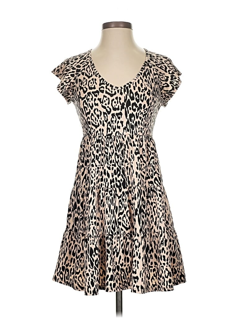 Pre-owned Altar'd State Casual Dress In Brown