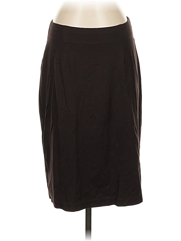 Pre-owned Eileen Fisher Casual Skirt In Black