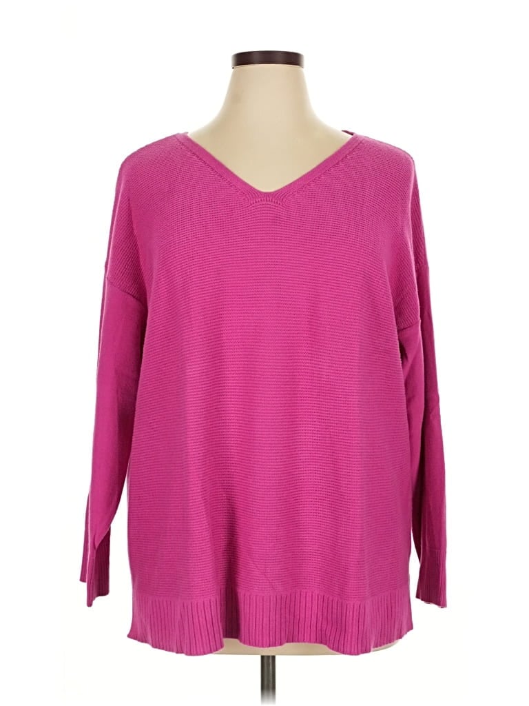 Pre-owned Boutique Pullover Sweater In Pink
