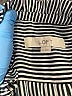 Ann Taylor LOFT 100% Polyester Stripes Gray Long Sleeve Blouse Size XS - photo 7