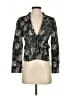 Max Mara Print Gray Blazer Size 2 - photo 1