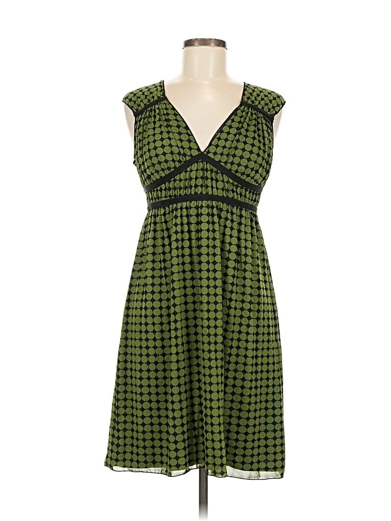Pre-owned Studio M Casual Dress In Green