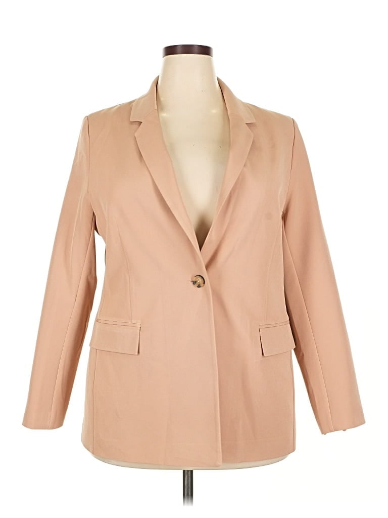 Pre-owned The Drop Blazer Jacket In Brown