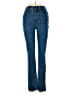 Madewell Chevron-herringbone Blue Jeans Size 23 waist - photo 1