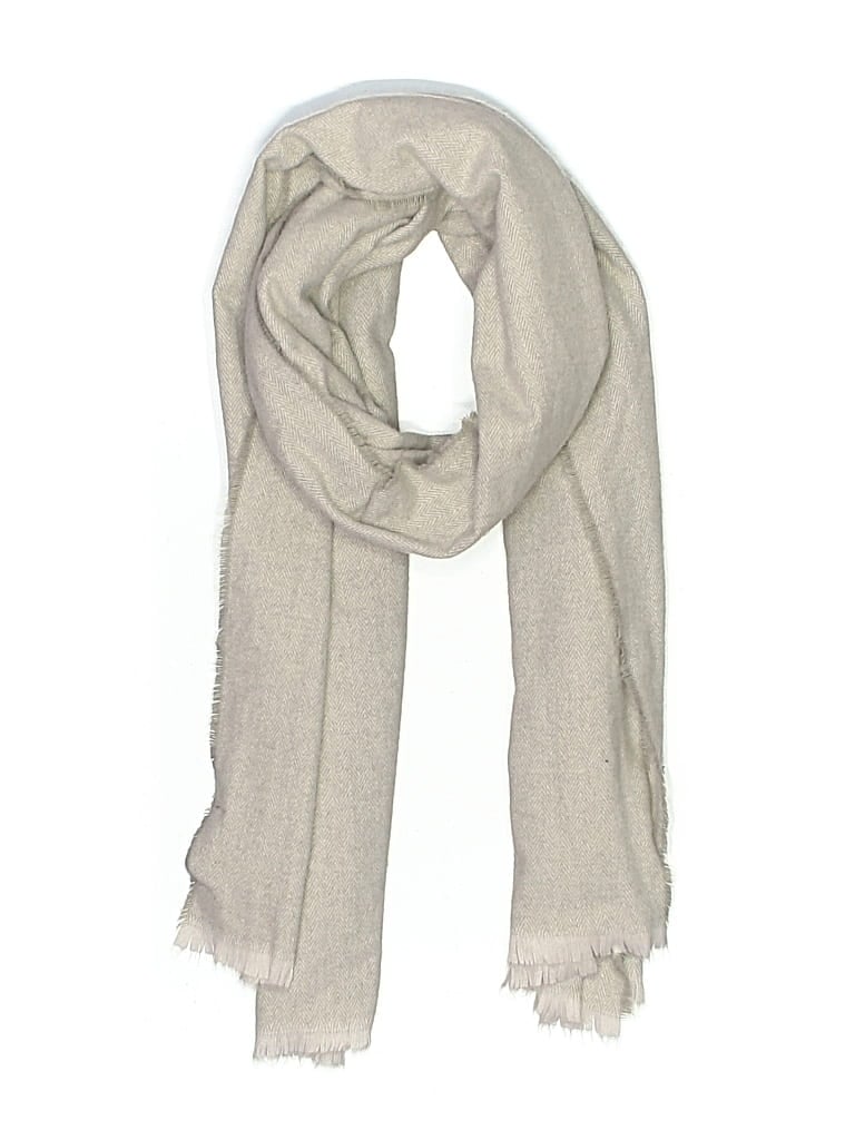 Pre-owned Banana Republic Factory Store Scarf In Gray