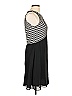 Rhapsody Stripes Black Casual Dress Size 8 - photo 4