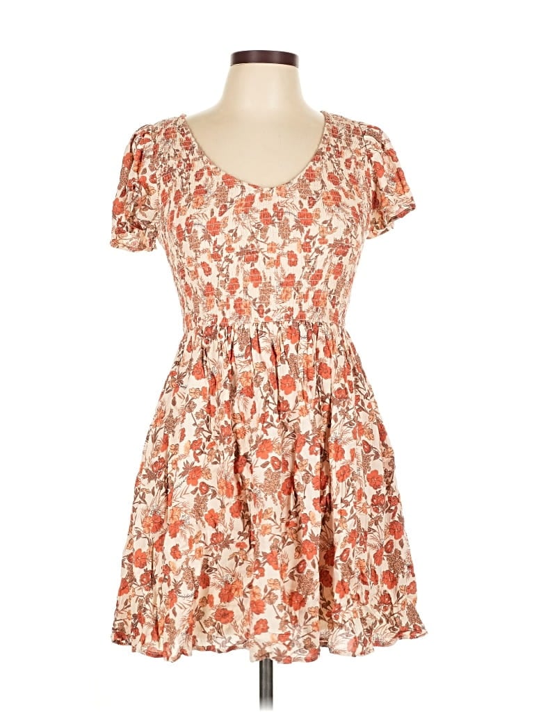 Pre-owned Coco + Jaimeson Casual Dress In Orange