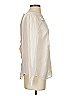 Milly Ivory Long Sleeve Blouse Size 2 - photo 4