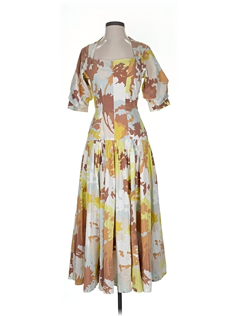 Click to view more detailed imagery on our partner's website Pre-owned Simkhai Cocktail Dress In Yellow