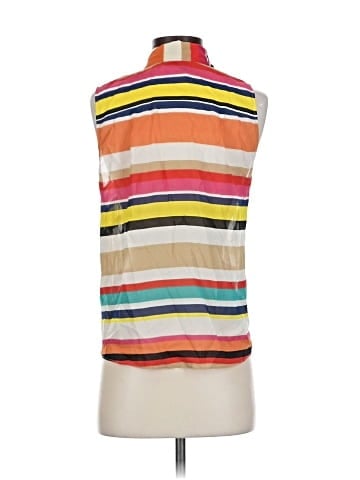 Alice + Olivia Sleeveless Silk Top (view 2)