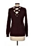 Love Ellie Burgundy Pullover Sweater Size L - photo 2
