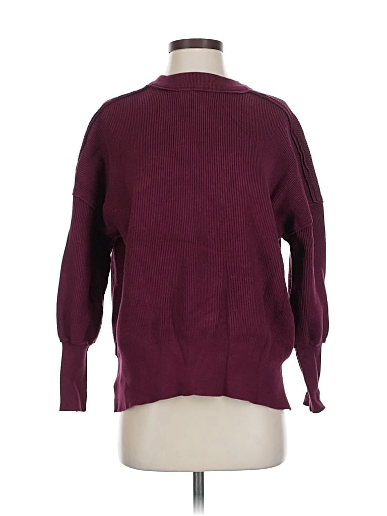 Pre-owned Anrabess Pullover Sweater In Burgundy