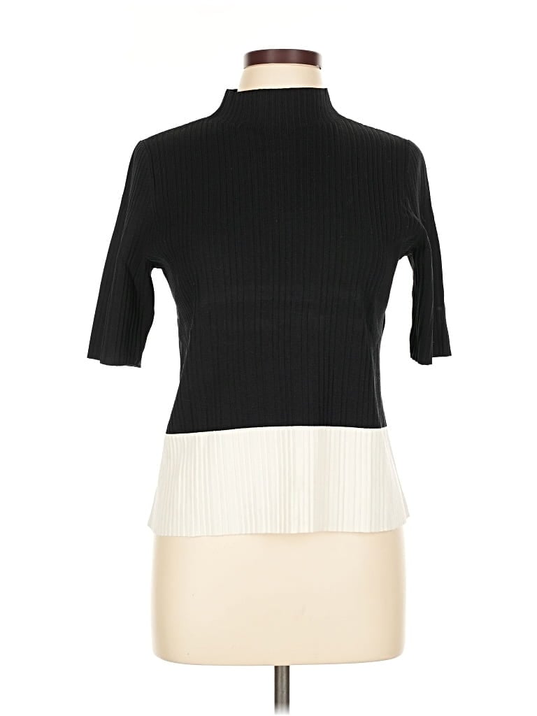 Pre-owned Ann Taylor Turtleneck Sweater In Black