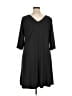 Avon Solid Black Casual Dress Size 1X - photo 2