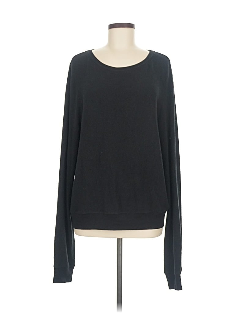 Pre-owned Wildfox Pullover Sweater In Black