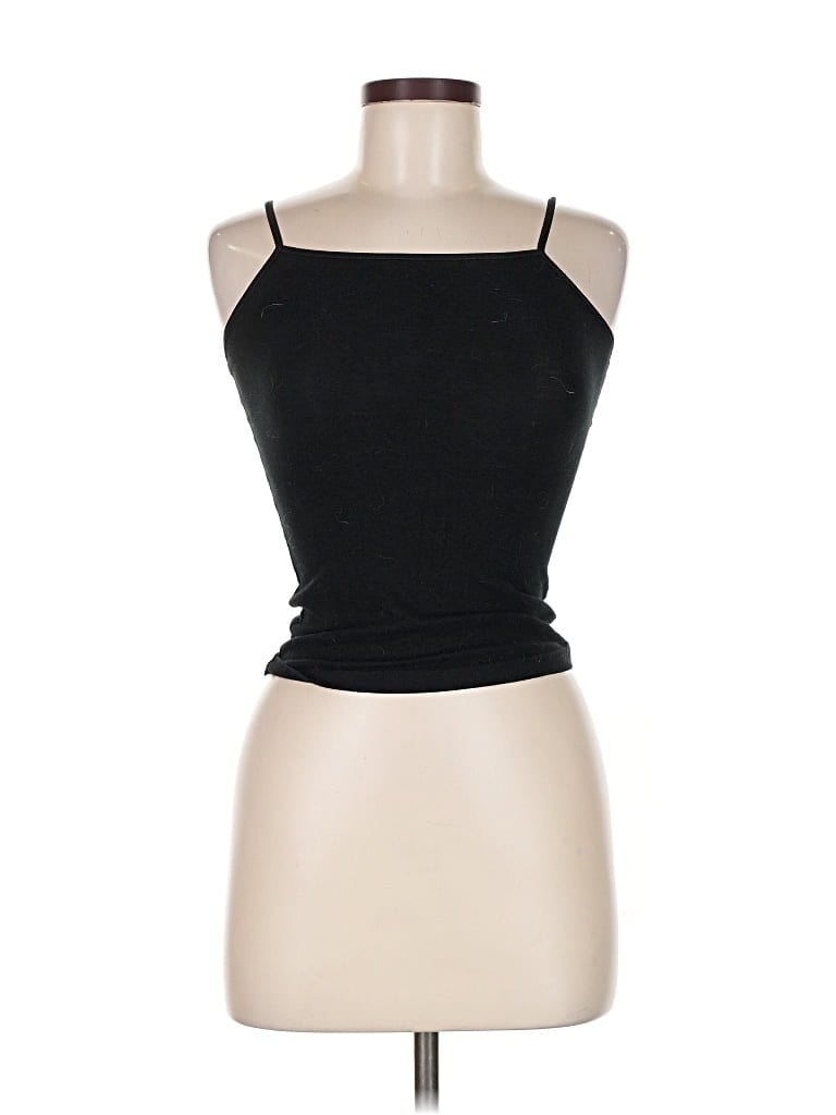 Pre-owned Cherokee Sleeveless Top Black Halter Neckline Tops