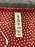 RVCA 100% Polyester Orange 3/4 Sleeve Blouse Size M - photo 7