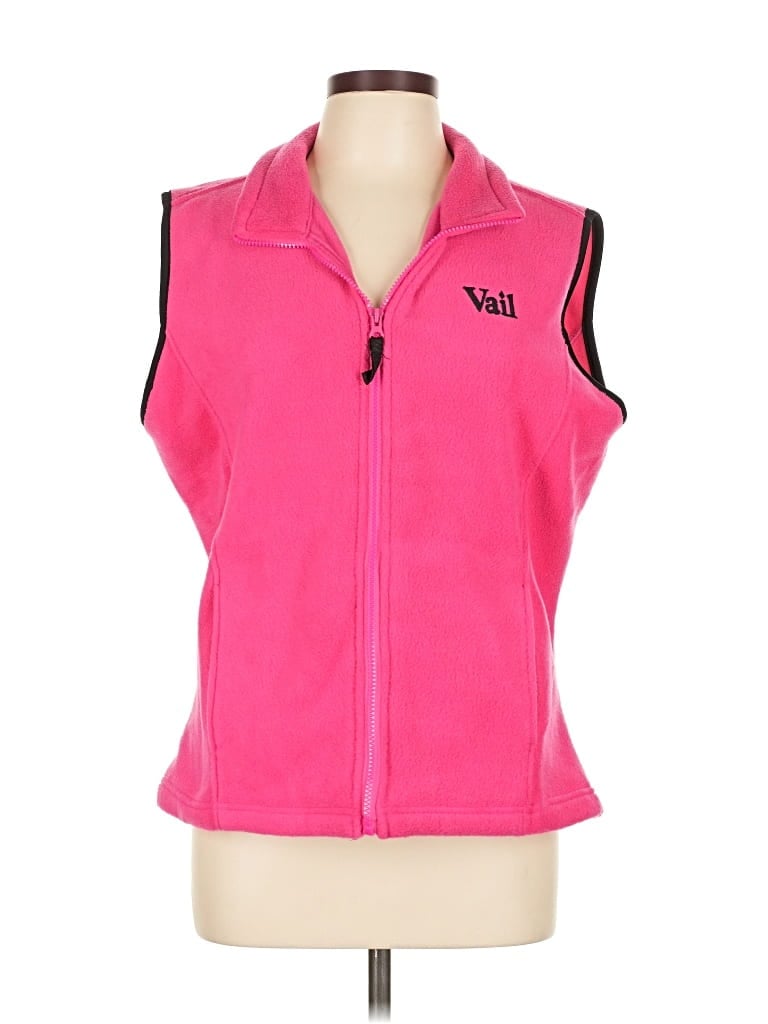 Pre-owned Assorted Brands Sweater Vest In Pink