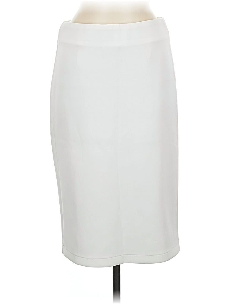 Pre-owned Catherine Catherine Malandrino Formal Skirt In White