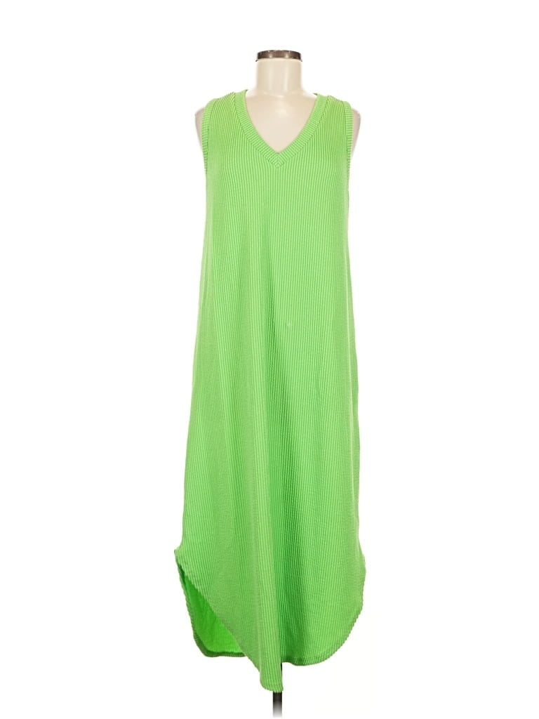 Pre-owned Entro Casual Dress In Green