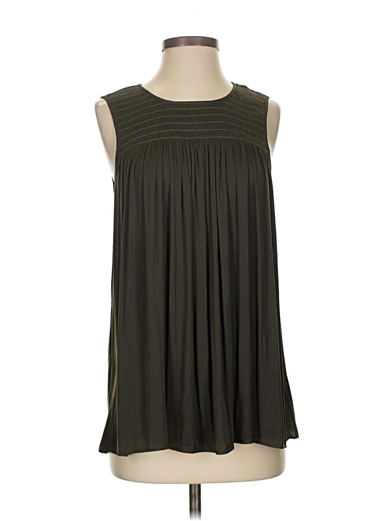 ASSORTED BRANDS Pre-owned Sleeveless Blouse In Green