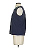 Black Label by Chico's Blue Sleeveless Blouse Size XS (00) - photo 5