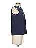 Black Label by Chico's Blue Sleeveless Blouse Size XS (00) - photo 4