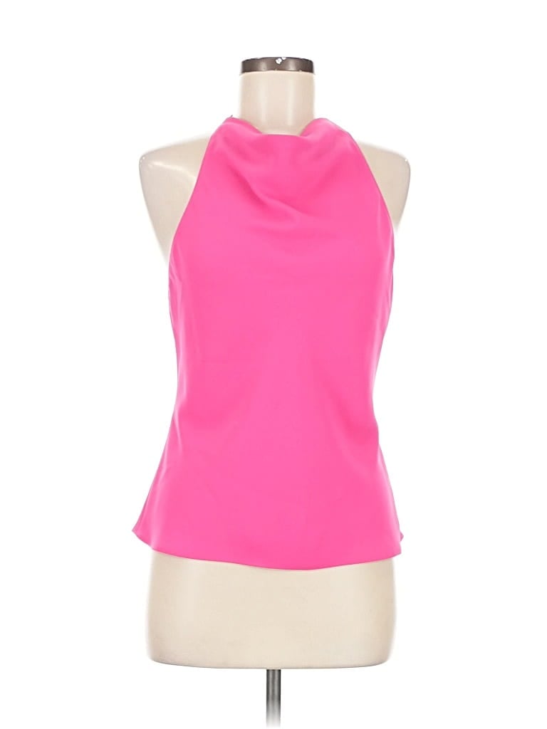 Pre-owned Amanda Uprichard Sleeveless Blouse In Pink