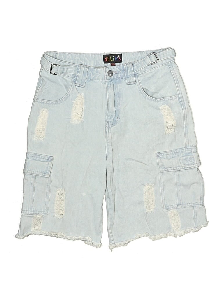 Pre-owned Delia's Cargo Shorts In Blue