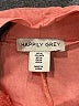 Happily Grey Orange Shorts Size M - photo 3
