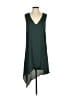 BCBGMAXAZRIA 100% Polyester Solid Green Casual Dress Size XS - photo 1