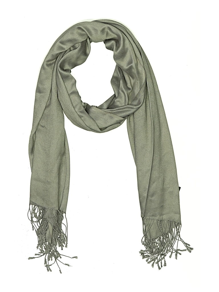 Pre-owned Unbranded Scarf In Gray