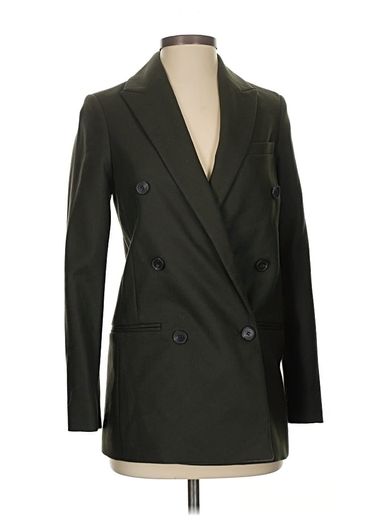Pre-owned Allsaints Blazer Jacket In Green