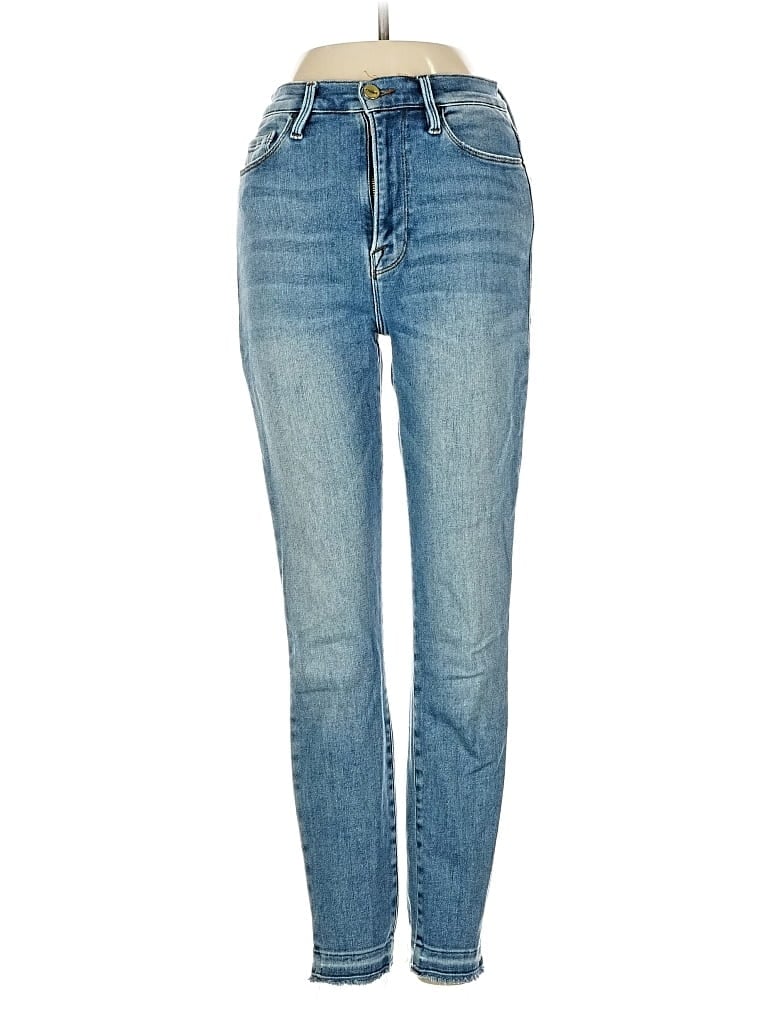 Pre-owned Frame Jeans In Blue