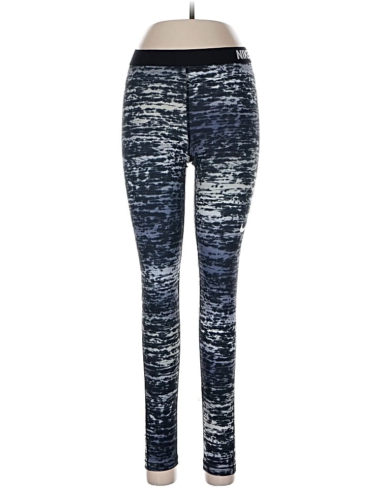 Pre-owned Nike Active Pants In Blue