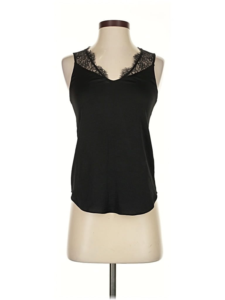 Pre-owned Express Sleeveless Top Black Sweetheart Neckline Tops