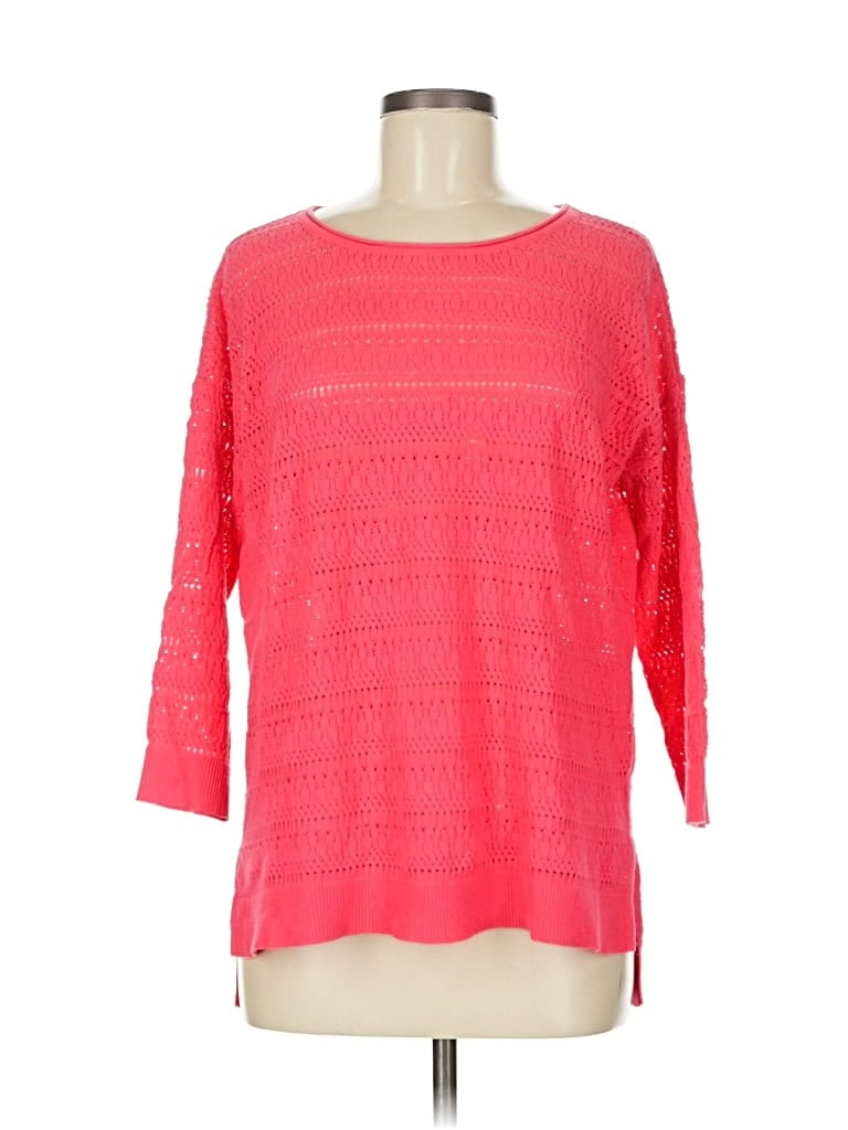 Pre-owned St. John's Bay Pullover Sweater In Pink